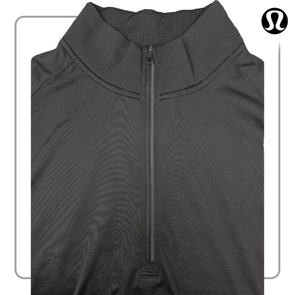 Lululemon Metal Vent Tech Half Zip Black - Picture 5 of 5